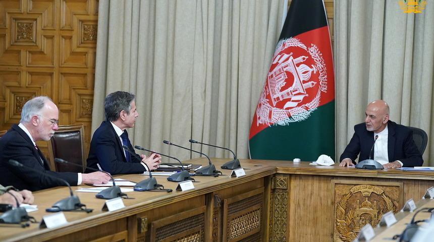 ABD Dışişleri Bakanı Blinken çekilme kararının ardından Kabil'de!