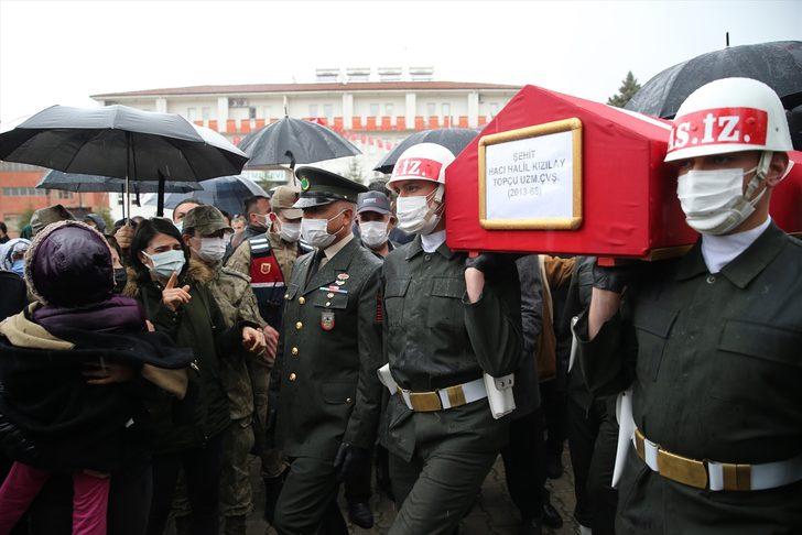 Şehit Uzman Çavuş Hacı Halil Kızılay, Malatya'da son yolculuğuna uğurlandı G3