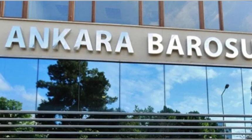 Ankara Barosu hakkında kovuşturma talebi