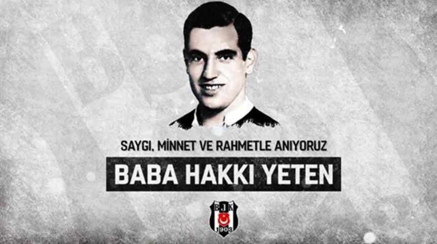 Beşiktaş 'Baba Hakkı'yı andı