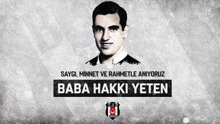 Beşiktaş 'Baba Hakkı'yı andı
