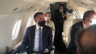 Son Dakika: Bakan Pakdemirli'nin uçağı havada arızalandı, acil iniş yaptı