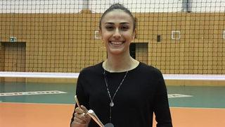 Simge Aköz, En İyi Voleybol Oyuncusu seçildi