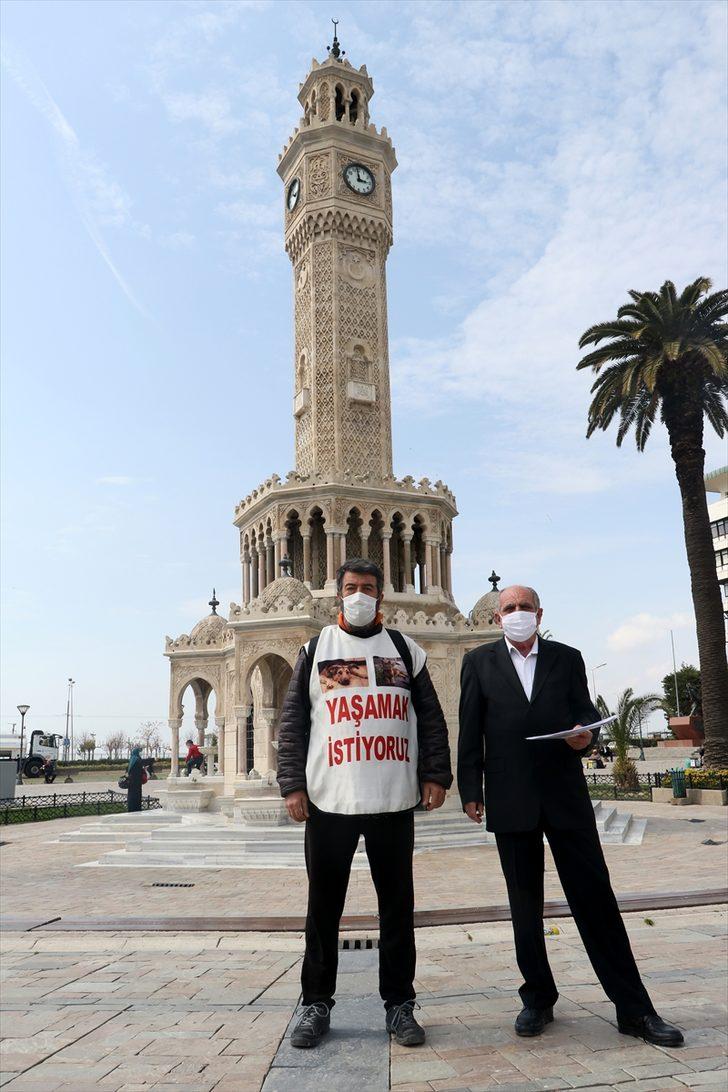 Hayvan haklarına dikkat çekmek için Mersin'den İzmir'e yürüdü G1