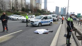 TEM'de feci kaza! Metrelerce sürüklenen sürücü hayatını kaybetti