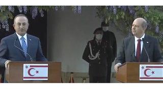 Bakan Çavuşoğlu ve KKTC Cumhurbaşkanı Tatar'dan ortak açıklama