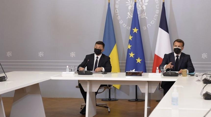 Fransa, Almanya ve Ukrayna’dan Rus askerlerinin Ukrayna sınırından geri çekilmesi çağrısı