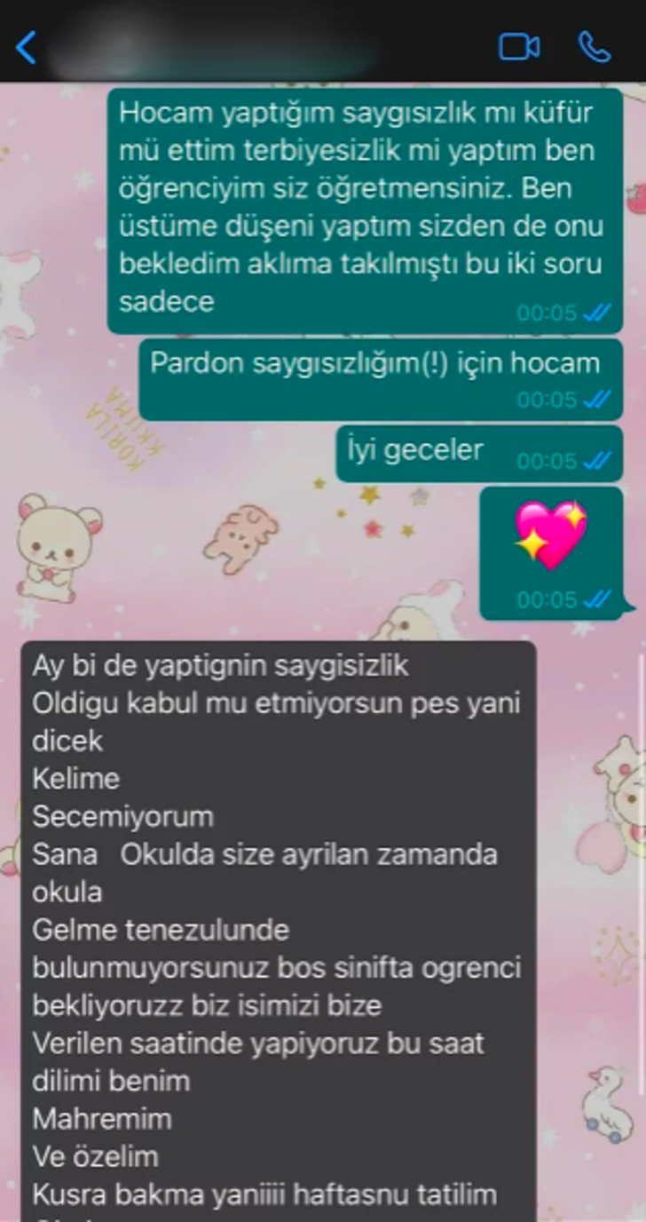 Gece 12'de öğretmenine soru soran öğrenci ve öğretmen olayı ne? Sosyal medyada yorumlar yağdı... G3