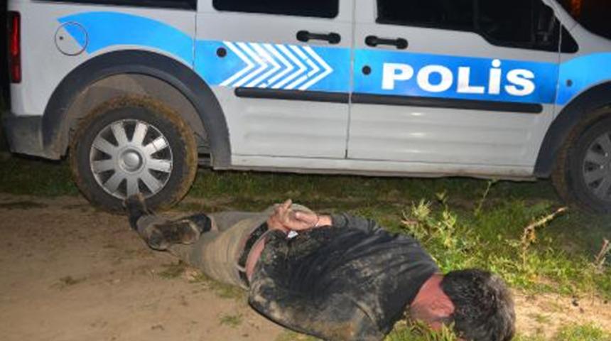 Polisten 10 km kaçtı, yakalanınca kendini böyle savundu