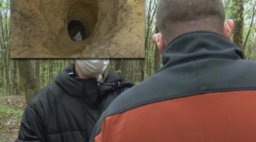 Belgrad Ormanı'nda define avı! Devasa çukur şaşkına çevirdi