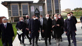 Cumhurbaşkanı Erdoğan, Marmara Üniversitesi Recep Tayyip Erdoğan Külliyesi'ni inceledi