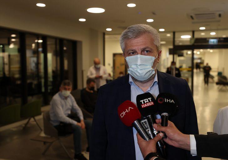 Bursa'da Kovid-19'a karşı aşılama iftar sonrasında devam ediyor G3