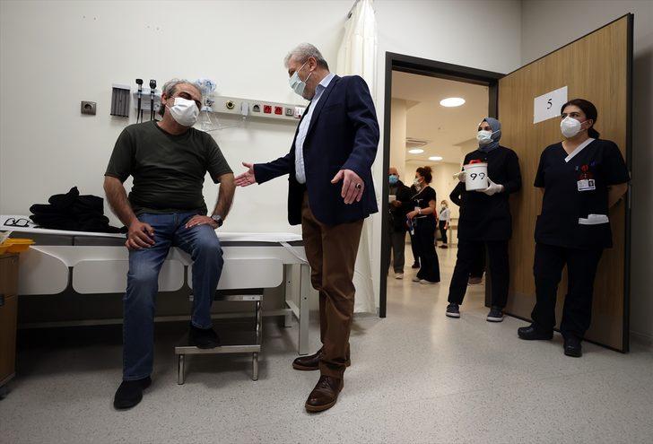 Bursa'da Kovid-19'a karşı aşılama iftar sonrasında devam ediyor G1