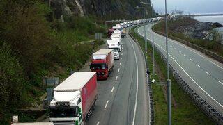 Sarp Sınır Kapısı'nda tır yoğunluğu! Kuyruğun sonu görünmüyor