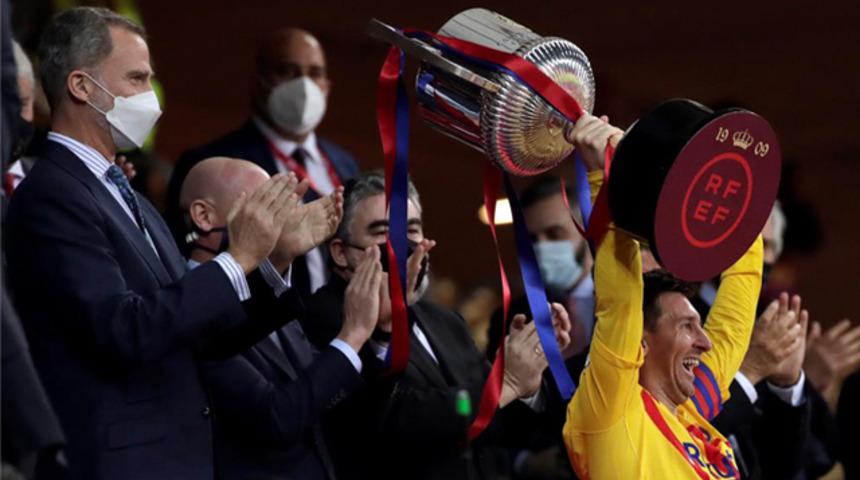 Lionel Messi, Kral Kupası'nda tarih yazdı