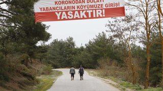 Köye yabancı girişi yasaklandı, vaka sıfırlandı