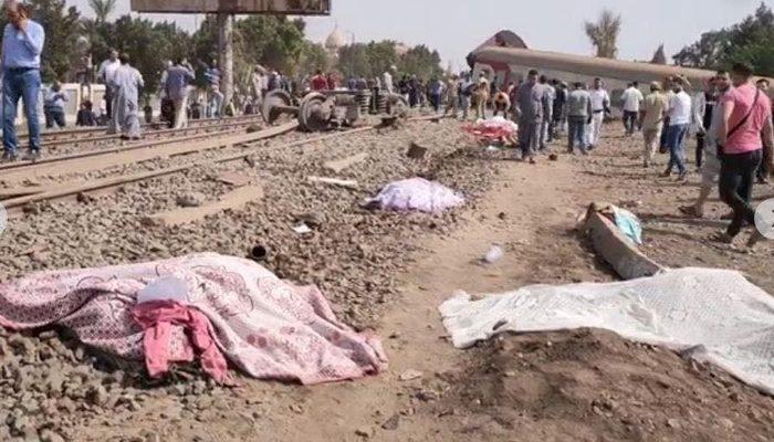 Son Dakika! Mısır'da tren kazası: 100'den fazla kişi yaralandı
