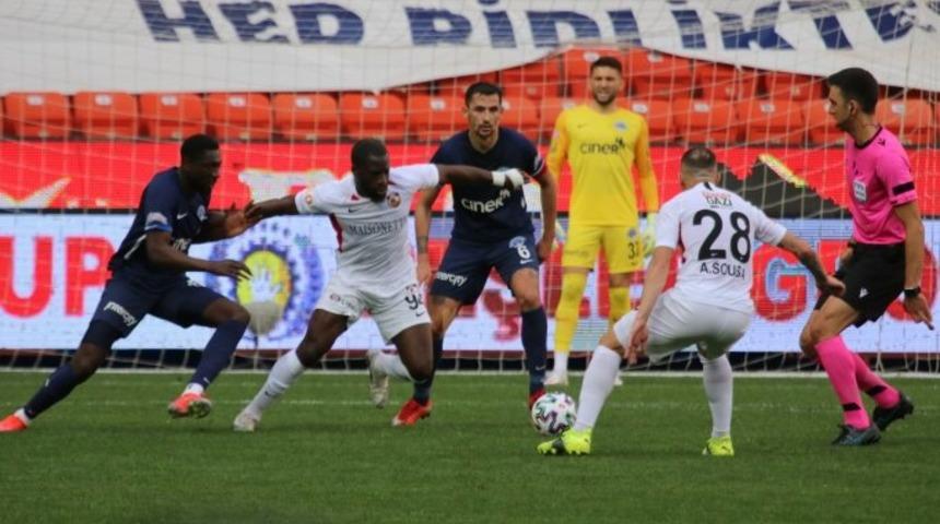 Gaziantep FK'dan Kasımpaşa maçında müthiş geri dönüş