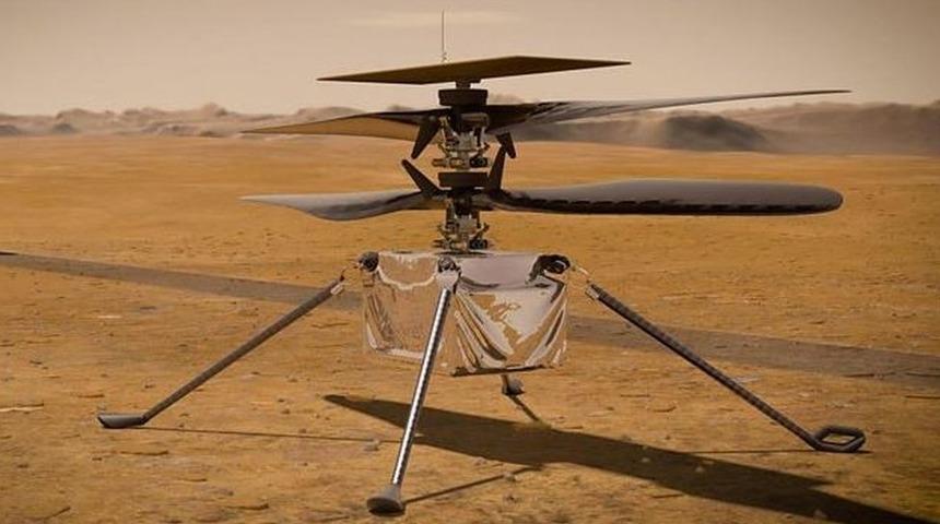 NASA Mars'taki helikopterini ilk kez u&ccedil;uracak!