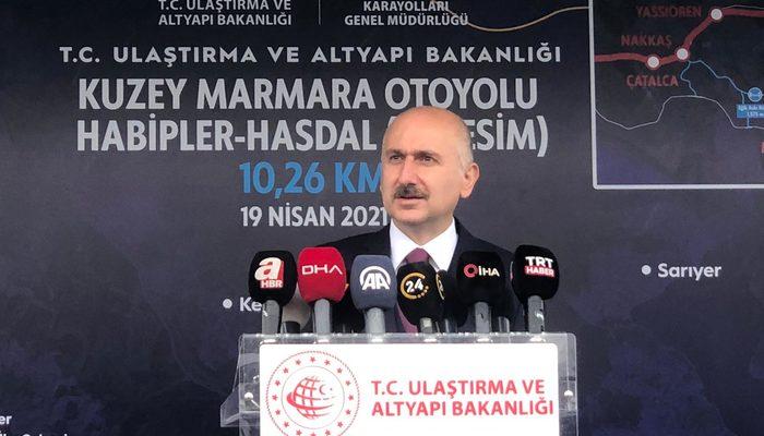 Bakan Karaismailoğlu'ndan Kanal İstanbul açıklaması: 