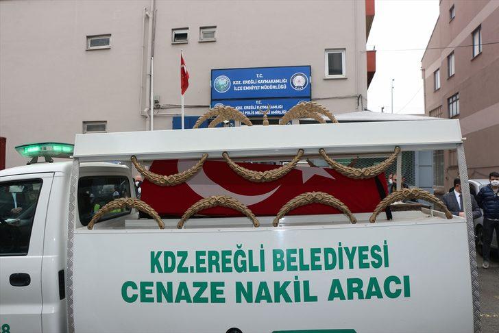 Zonguldak'ta Kovid-19 salgınına yenik düşen polis memuru için tören düzenlendi G1