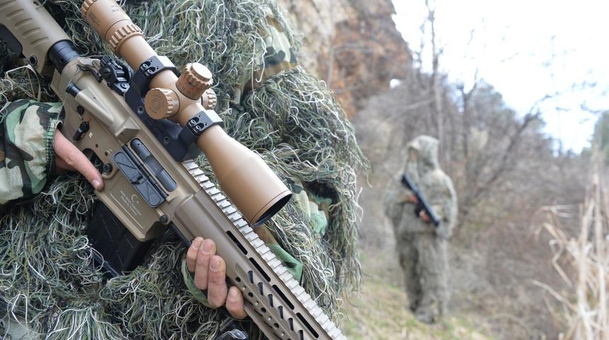 Milli Savunma Bakanlığı'ndan keskin nişancı paylaşımı