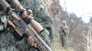 Milli Savunma Bakanlığı'ndan keskin nişancı paylaşımı