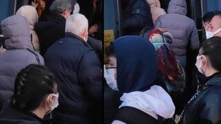 Uyarılar hiçe sayıldı! Minibüste pes dedirten görüntüler kamerada