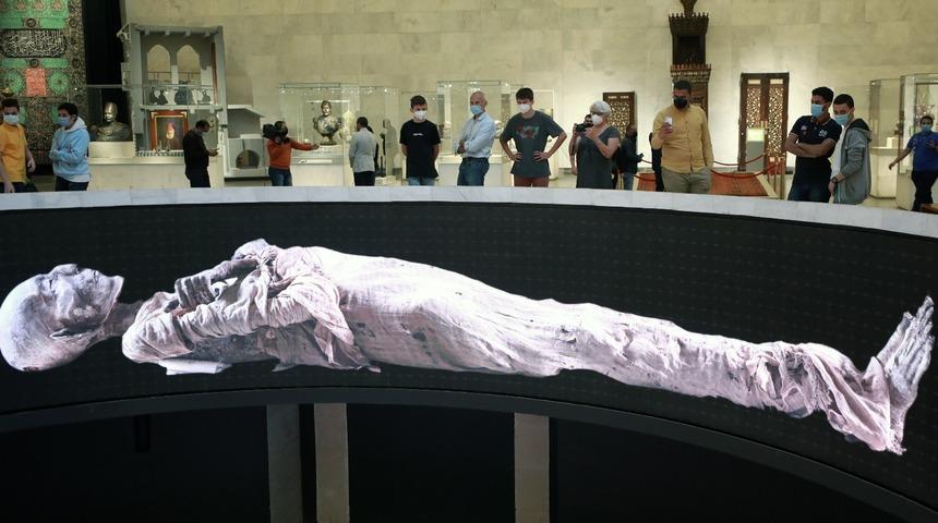 Kraliyet mumyaları, Mısır Medeniyeti Ulusal Müzesi’nde görücüye çıktı