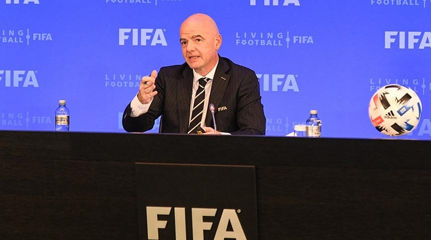 FIFA Başkanı Gianni Infantino: Kendi yolunu seçenler sonucuna katlanmak zorunda
