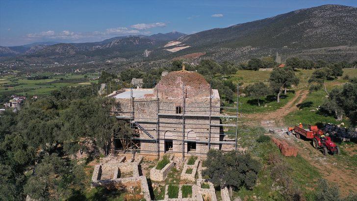Muğla'da 600 yıllık Yelli Cami restorasyonla eski ihtişamına kavuşuyor G4