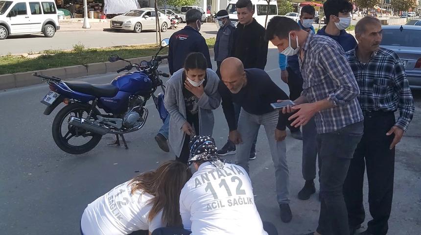 Motosikletin &ccedil;arptığı k&uuml;&ccedil;&uuml;k kız: &Ouml;lmek istemiyorum