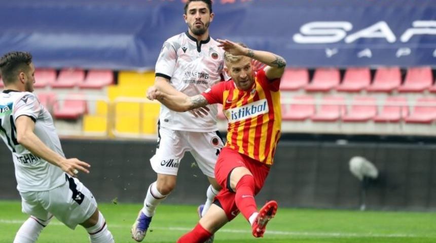 Kayserispor-Gençlerbirliği maçında kazanan çıkmadı
