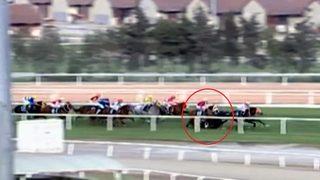Adana'da at yarışlarında bir kaza daha!