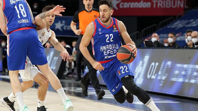 (ÖZET) Anadolu Efes - Real Madrid maç sonucu: 90-63