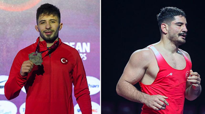 Avrupa Güreş Şampiyonası’nın ikinci gününde iki madalya