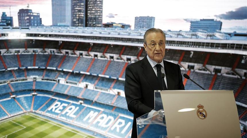 Florentino Perez, UEFA'yı su&ccedil;ladı