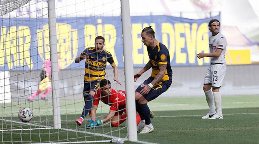 Ankaragücü 5 maçlık yenilmezlik serisi yakaladı