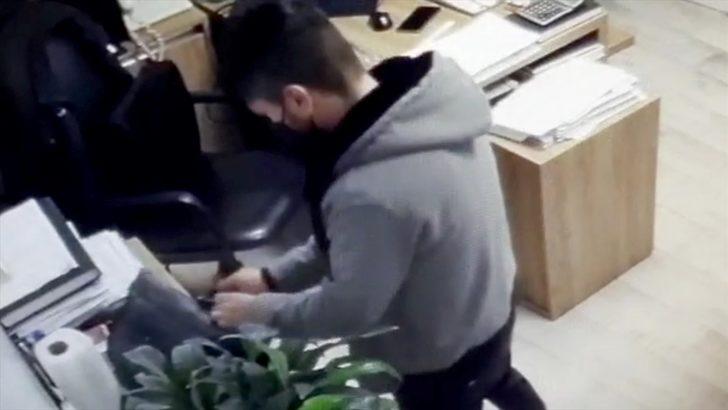 CHP Çorum İl Başkanlığından hırsızlık güvenlik kamerasına yansıdı G2