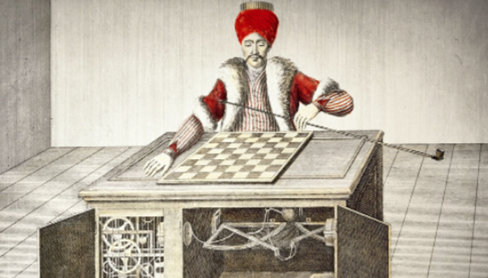 18. yüzyılda herkesi dize getiren ilk satranç makinesi! Yabancı kaynaklarda The Turk adıyla geçiyor