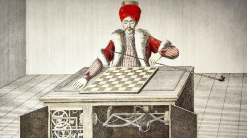 18. yüzyılda herkesi dize getiren ilk satranç makinesi! Yabancı kaynaklarda The Turk adıyla geçiyor