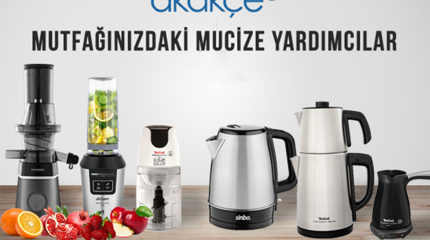 K&uuml;&ccedil;&uuml;k Ev Aletleri: Mutfağınızdaki Mucize Yardımcılar