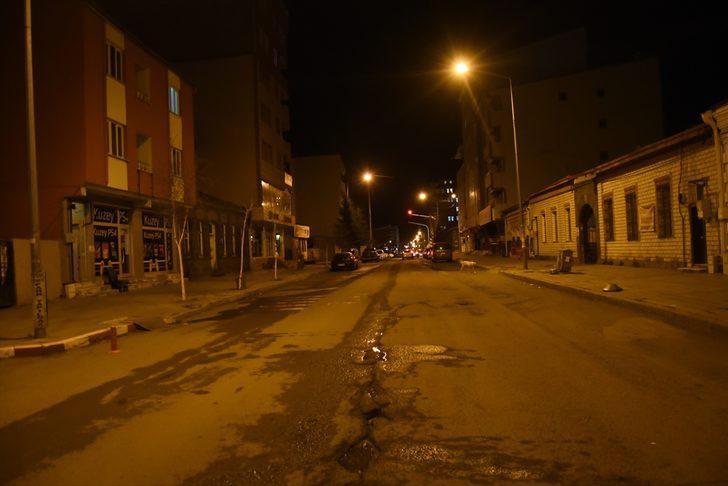 Doğu Anadolu'da sokağa çıkma kısıtlamasıyla cadde ve sokaklar sessizliğe büründü G2