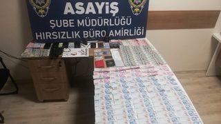 Kolombiyalı hırsızlık çetesinden mağdurların çetelesini tuttukları 25 milyon liralık vurgun