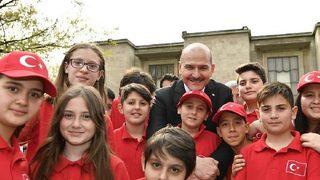 Bakan Soylu'dan 23 Nisan mesajı