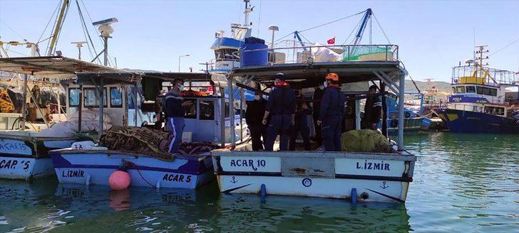 İzmir'de yasa dışı yöntemle avcılık yapan balıkçılara ceza uygulandı G1