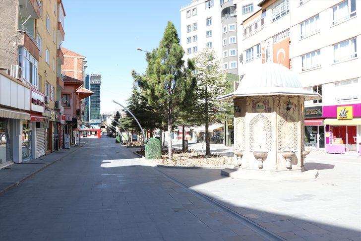 İç Anadolu'da şehirler, sokağa çıkma kısıtlaması ile sessizliğe büründü G2