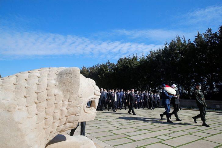 TBMM'nin açılışının 101. yıl dönümü dolayısıyla Birinci Meclis'te tören düzenlendi G2