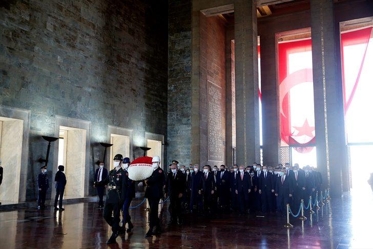 TBMM'nin açılışının 101. yıl dönümü dolayısıyla Birinci Meclis'te tören düzenlendi G3