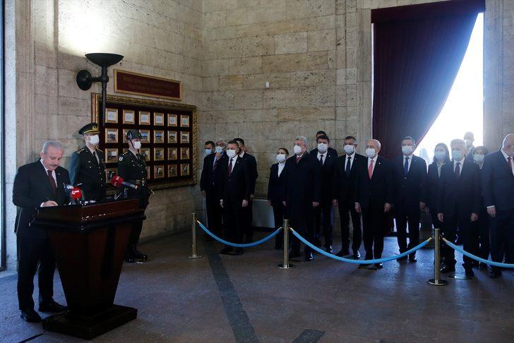 TBMM'nin açılışının 101. yıl dönümü dolayısıyla Birinci Meclis'te tören düzenlendi G5